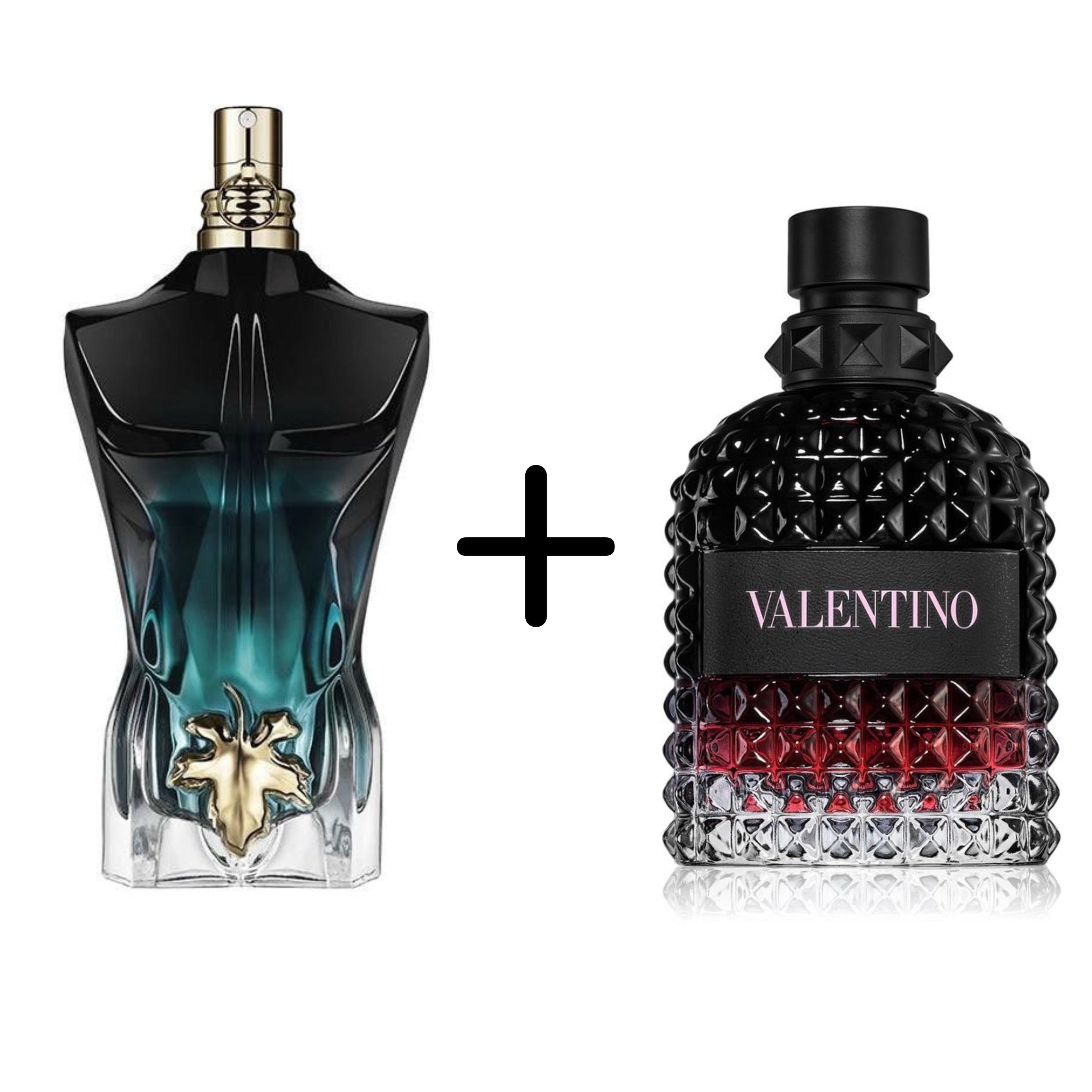 JPG le beau le parfum + valentino bir intense